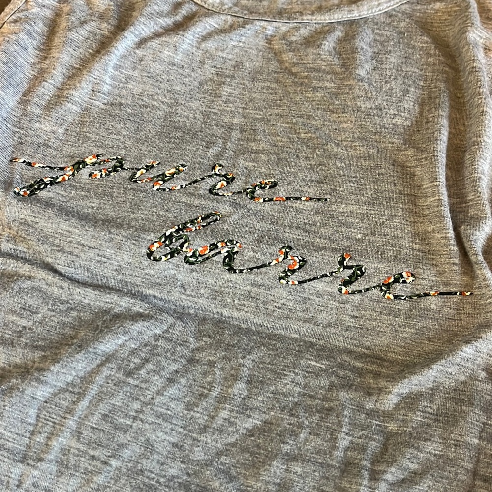 Floral Pure Barre tank